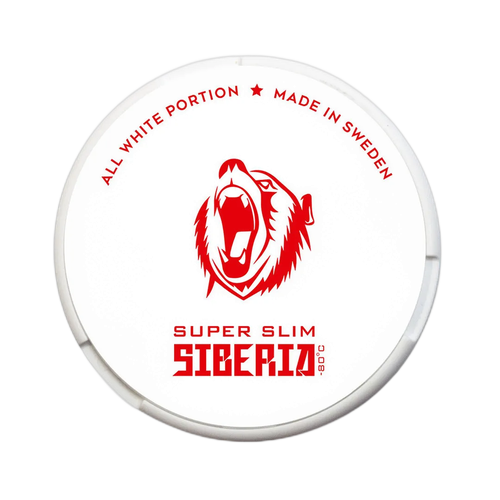 Siberia -80 ℃ All White Super Slim Nicotine